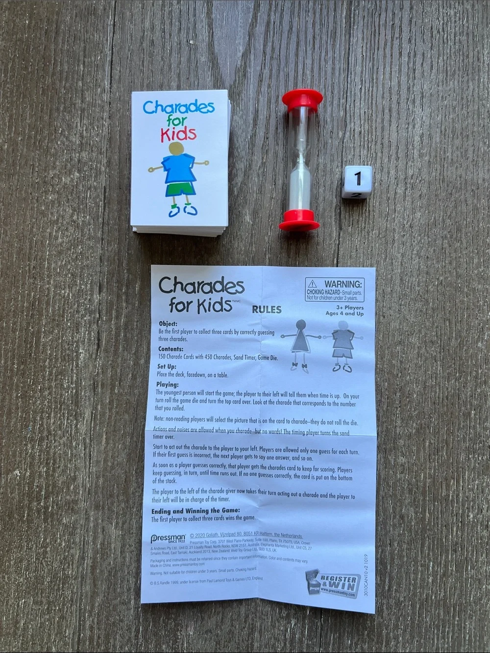NWOB Charades for Kids Card Game